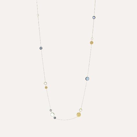 CB1401 Marco Bicego Jaipur blue gemstone necklace