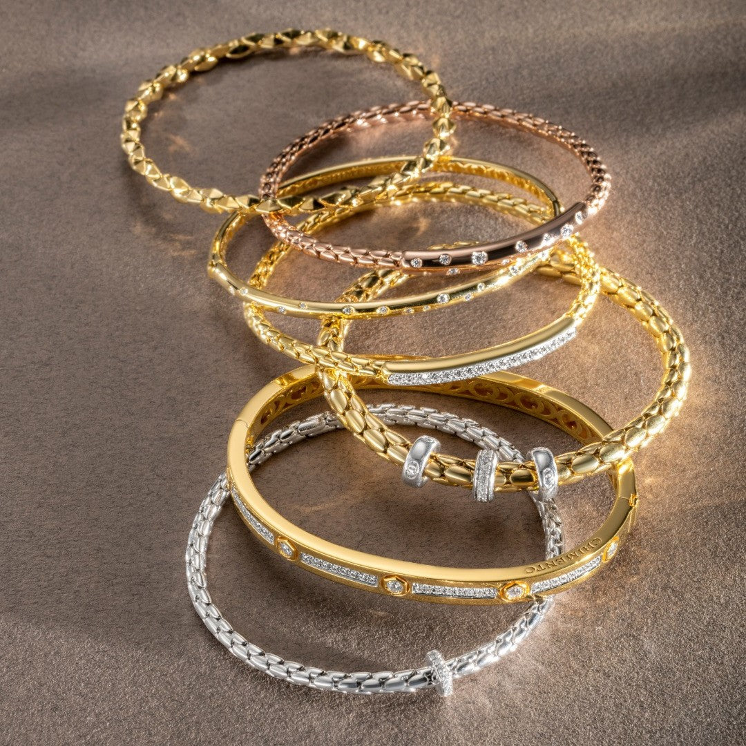 Chimento Fine Jewellery Bracelets in 18k Gold with Diamonds