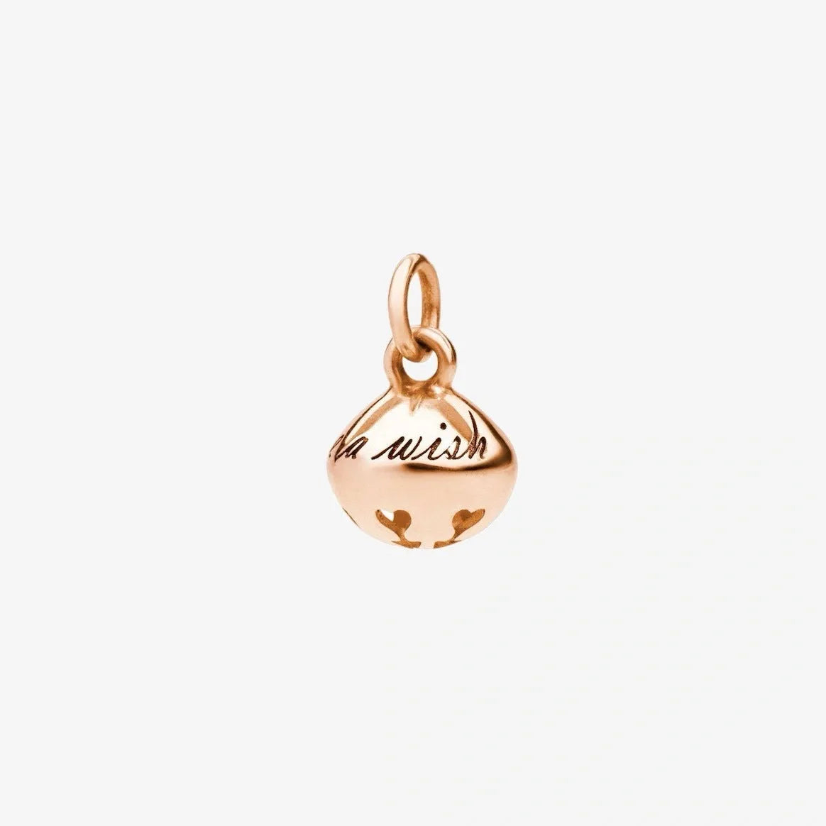 DoDo Bell in 9k Rose Gold &quot;Make a Wish&quot;