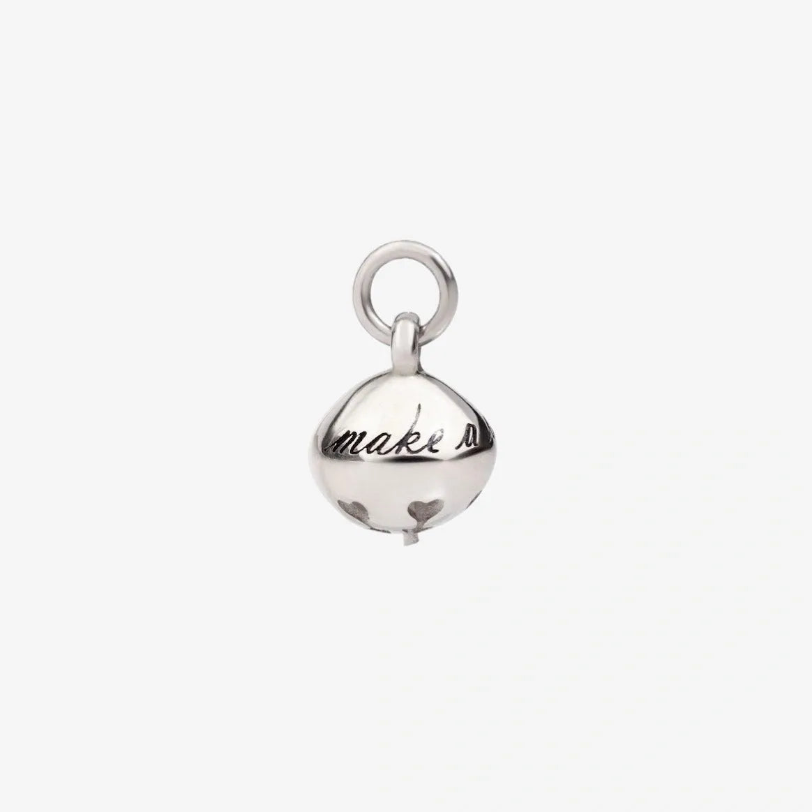 DoDo Bell in Silver &quot;Make a Wish&quot;