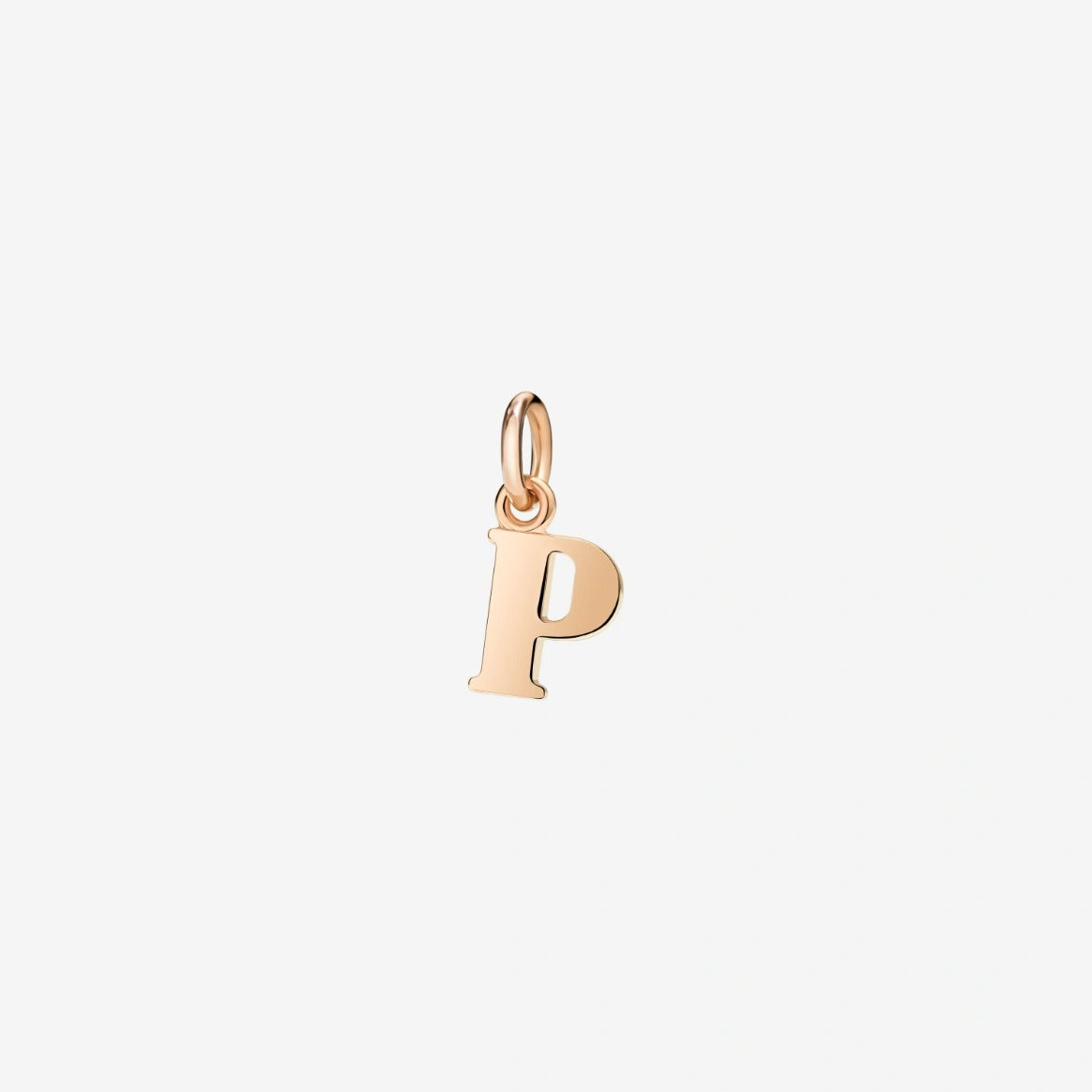 DoDo Charm Letter P Rose Gold DMB2019 LETPL 0009R