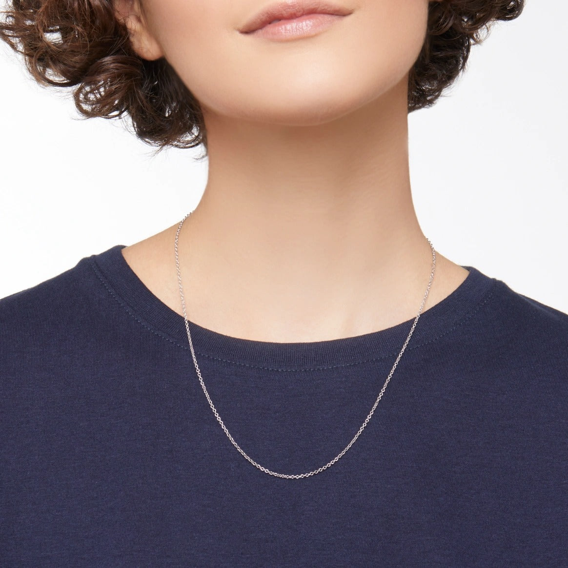 white gold chain necklace from Dodo