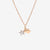 DoDo Shooting Star Charm in 9k Rose Gold