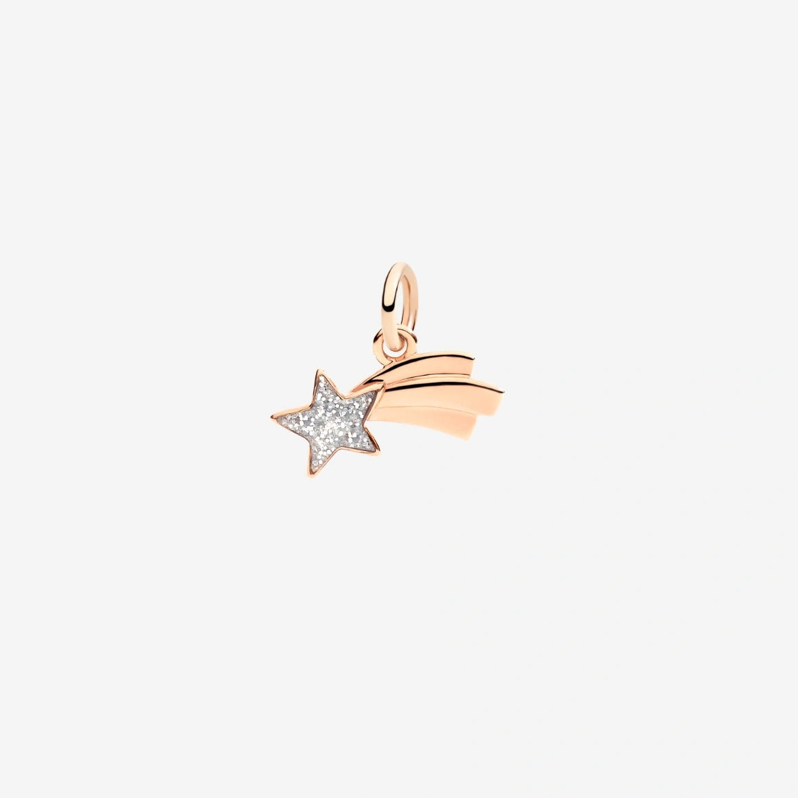 DoDo Shooting Star Charm in 9k Rose Gold