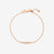 DoDo Bollicine Diamond Bracelet in Rose Gold