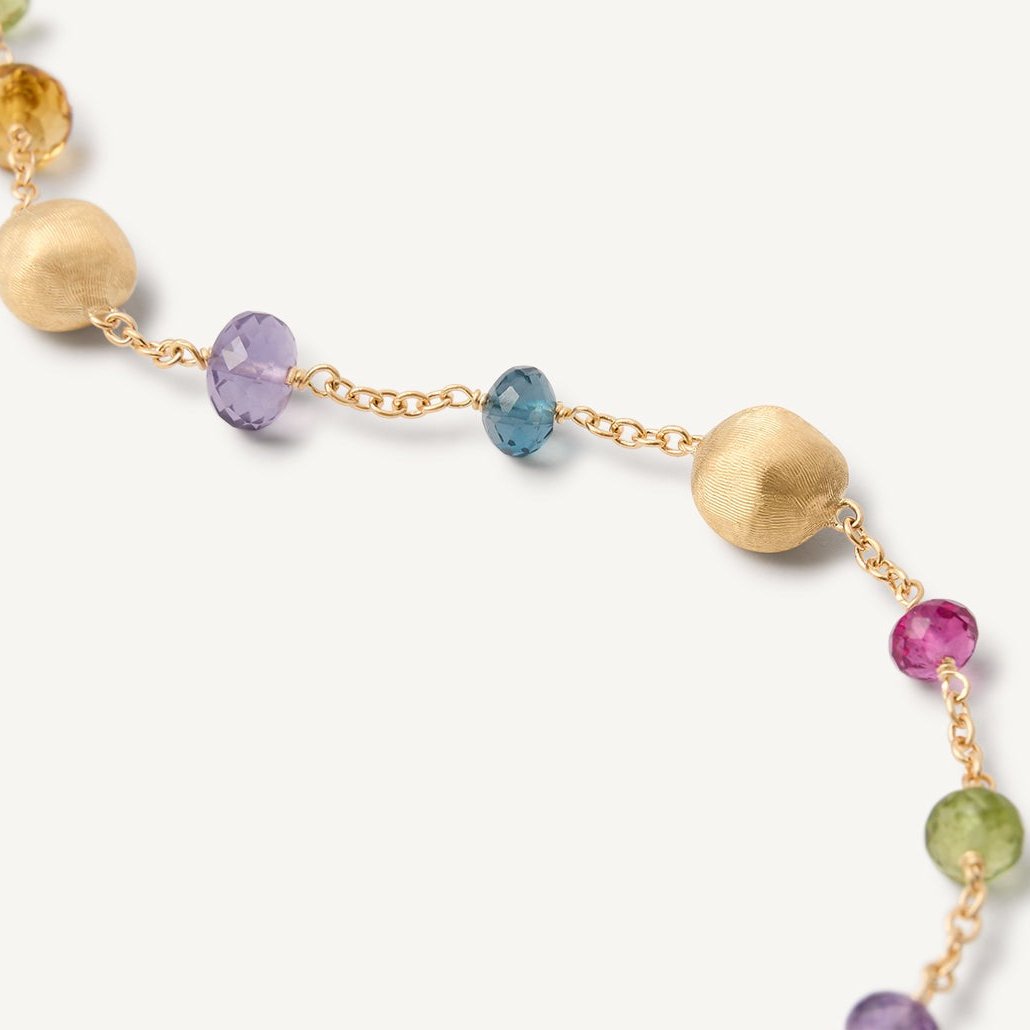 Marco Bicego Africa 18k Gold Gemstone Bracelet BB2251 MIX02 Y