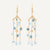 Marco Bicego Paradise Blue Topaz Gemstone and diamond Drop Earrings - Orsini Jewellers