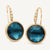 Marco Bicego Jaipur 18k Gold London Blue Topaz Drop Earrings