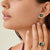 Marco Bicego Jaipur 18k Gold London Blue Topaz Stud Earrings - Large size OB1739 TPL01 Y