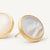 Marco Bicego Jaipur 18k Gold Mother of Pearl Stud Earrings OB1739MPWY02