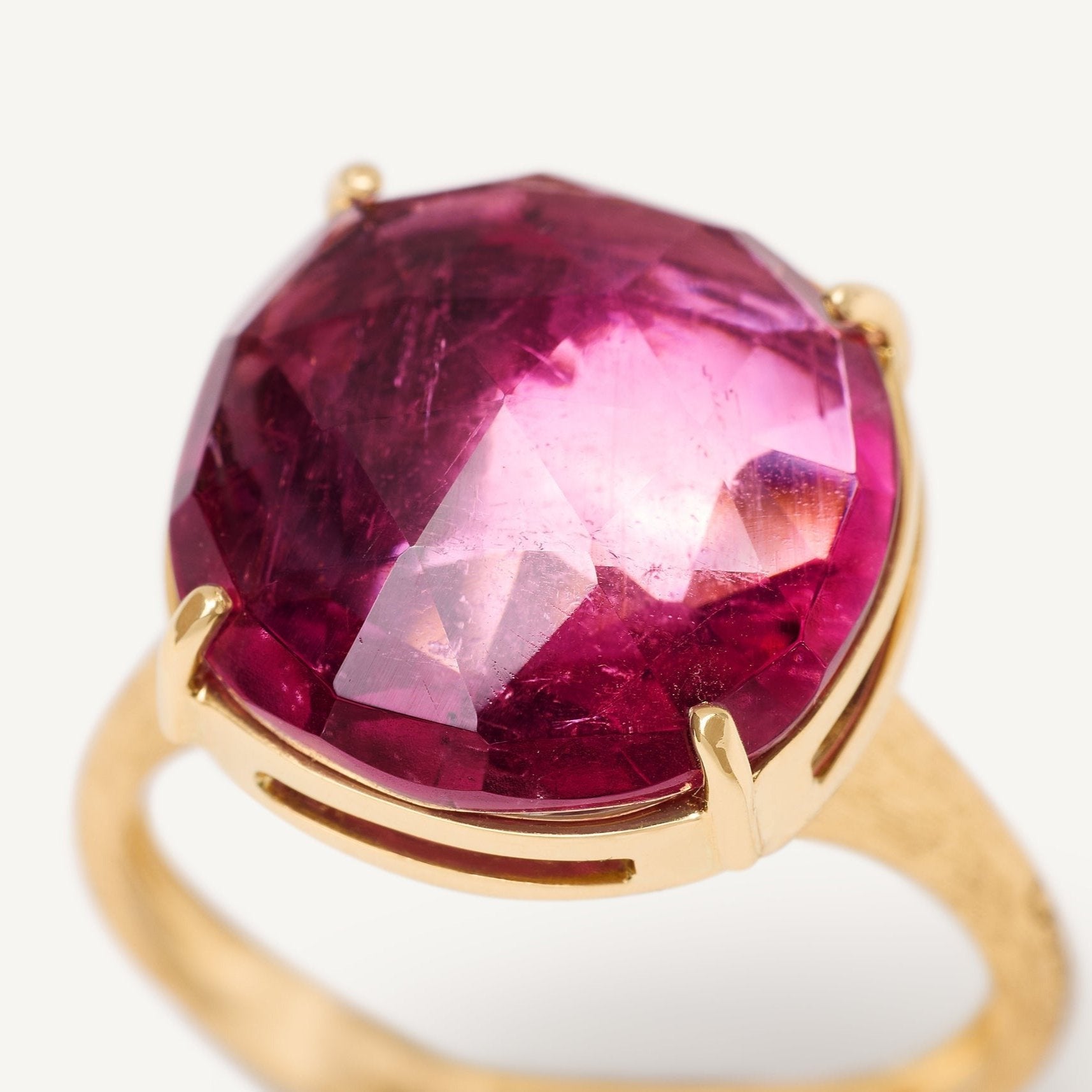 Marco Bicego Jaipur 18k Gold Pink Tourmaline Ring