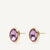 Marco Bicego Jaipur 18k Gold Purple Amethyst Earrings