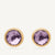 Marco Bicego Jaipur 18k Gold Purple Amethyst Earrings OB957 AL01 Y