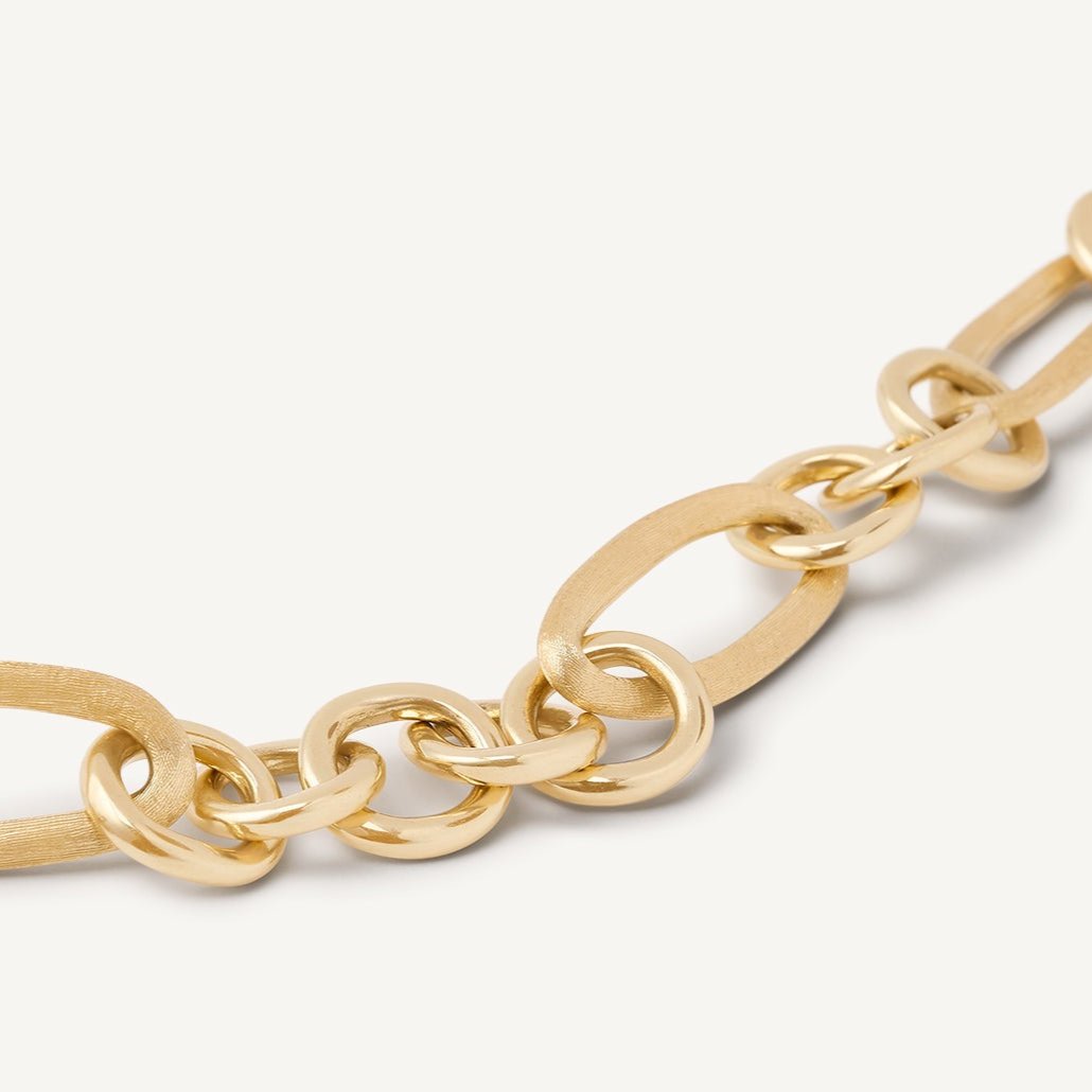 Marco Bicego Jaipur Oval Link 18k Yellow Gold Bracelet BB2670