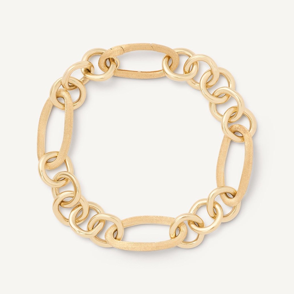 Marco Bicego Jaipur Oval Link 18k Yellow Gold Bracelet BB2670