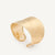 Marco Bicego Lunaria 18k Gold Cuff Bangle Medium SB79 Y