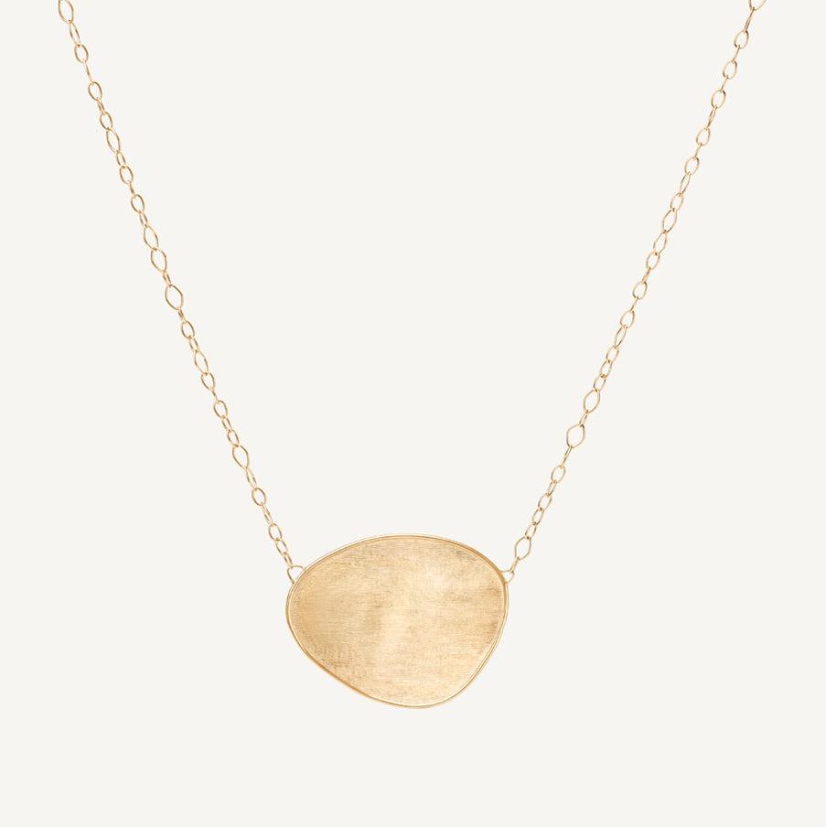 Marco Bicego Lunaria 18k Gold Large Pendant Necklace