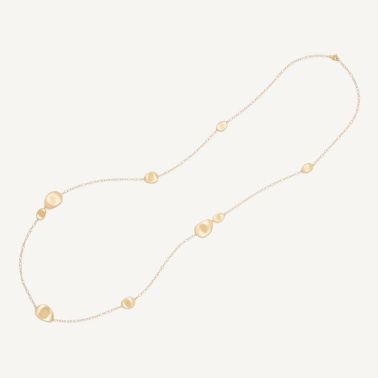 Marco Bicego Lunaria 18k Gold Necklace Long CB1790Y02