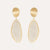 Marco Bicego Convertible gold chandelier earrings with diamonds