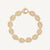 Marco Bicego Lunaria Diamond Pavé Diamond Bracelet in 18k Gold