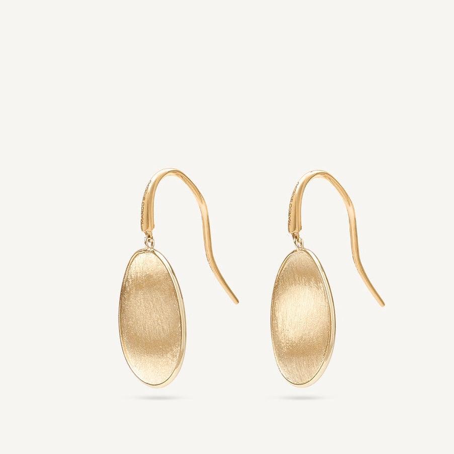 Marco Bicego Lunaria Gold Drop Earrings at Orsini OB1342 YW