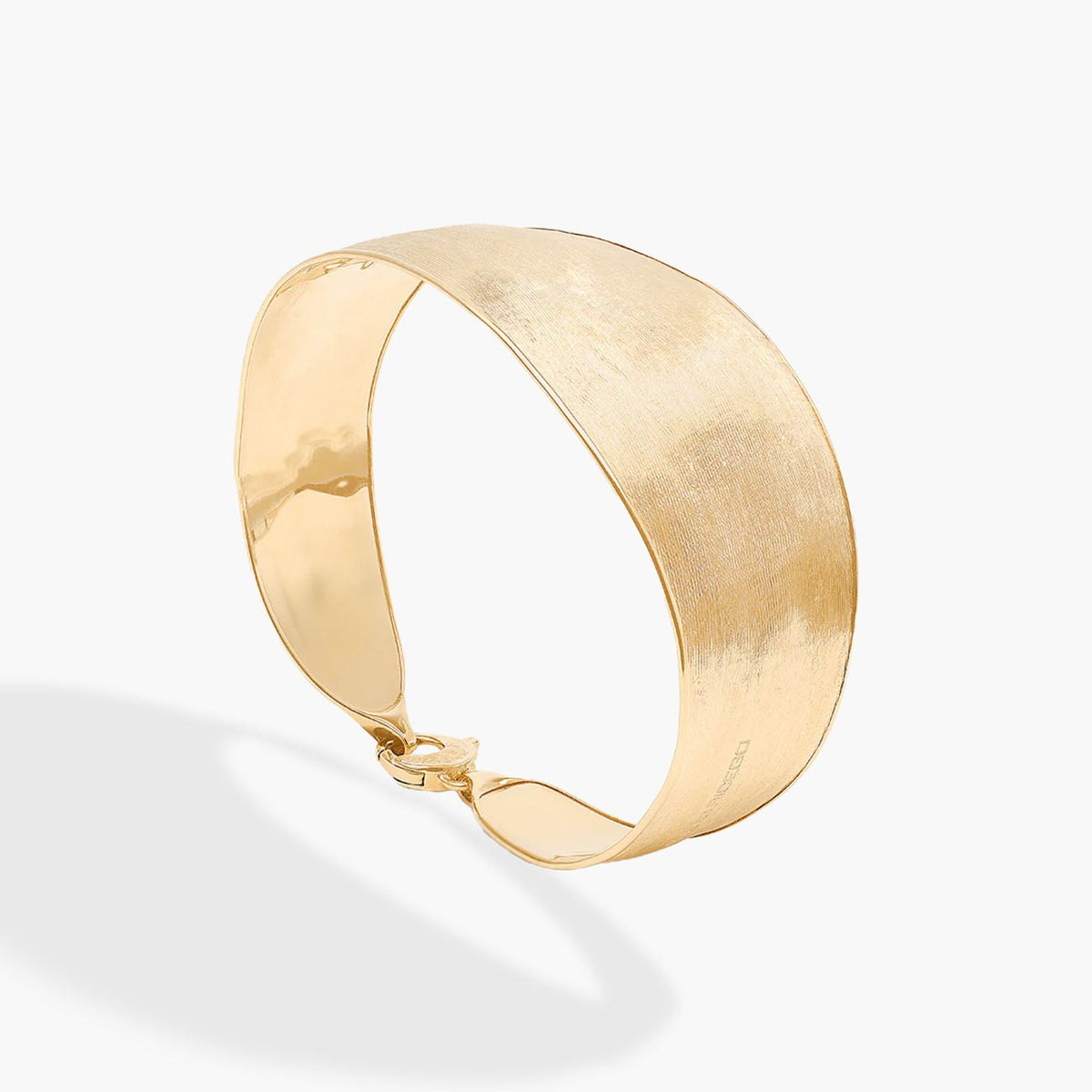 Marco Bicego Lunaria Wide Bangle in 18k Gold SB117