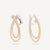 Marco Bicego Masai 18k Gold Teardrop Diamond Earrings