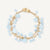 Marco Bicego Paradise 18k Gold Aquamarine Gemstone Bracelet - Orsini Jewellers