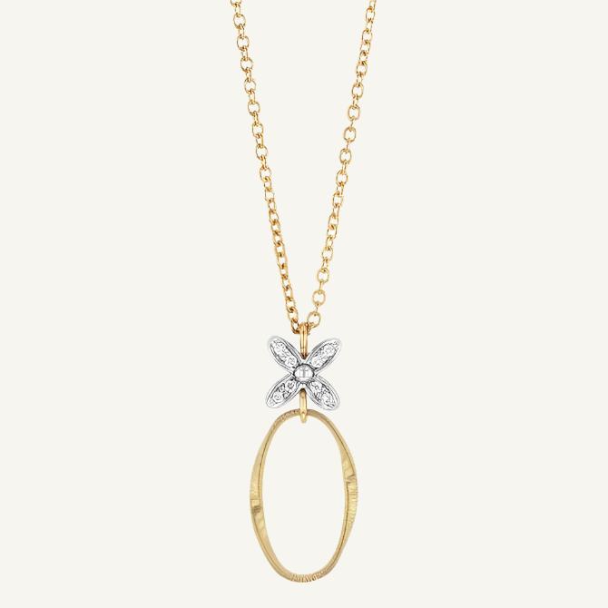 Marco bicego marrakech gold and diamond necklace