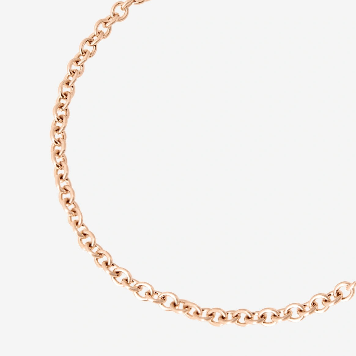 rose gold chain bracelet