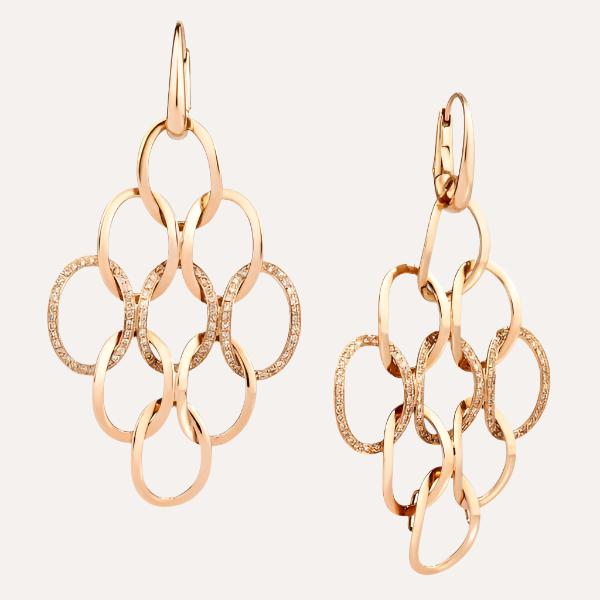 Beautiful statement gold and diamond earrings Auckland