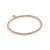 Al Coro Square Stretchy Bracelet in 18k Rose Gold Small Size Cubes - Orsini Jewellers