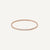 Al Coro Stretchy bracelet in 18k Rose Gold with 7 Diamonds - Orsini Jewellers