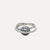 Black Pearl Unique 18k White Gold Diamond Ring - Orsini Jewellers