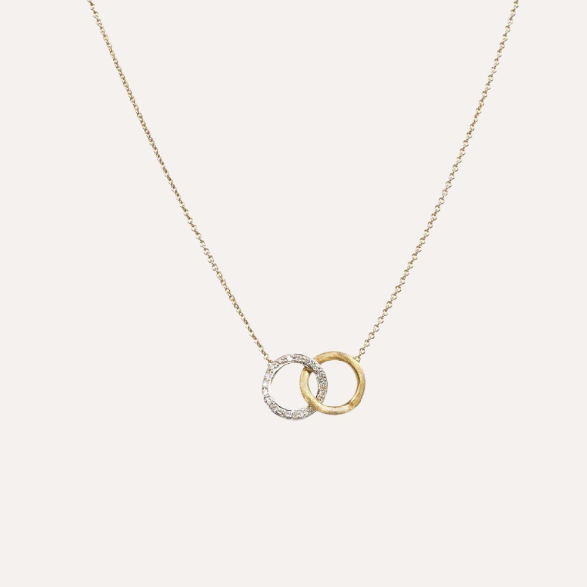 Marco Bicego Jaipur Delicati 18k Gold Diamond Necklace