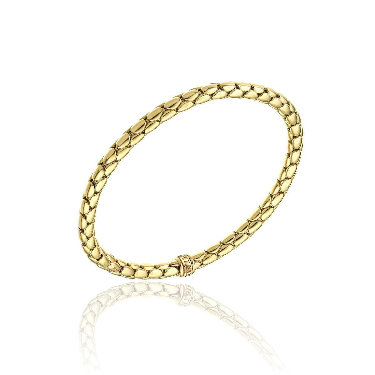 Chimento Stretch Spring Bracelet (Large) in 18k Yellow Gold - Orsini Jewellers