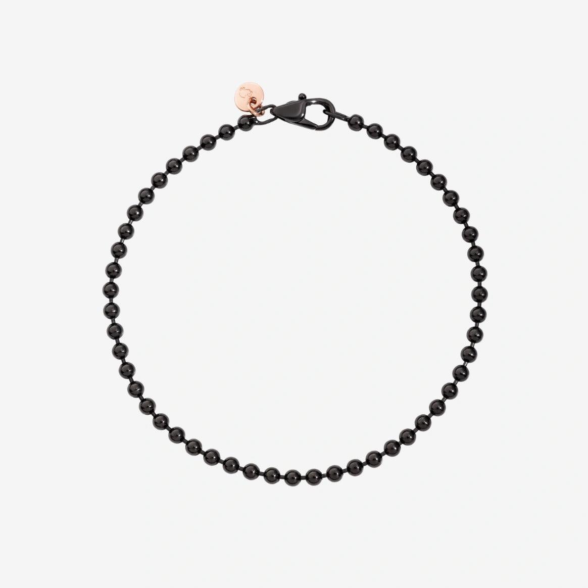 DoDo Bracelet BOLLICINE Steel and Black PVD - Orsini Jewellers