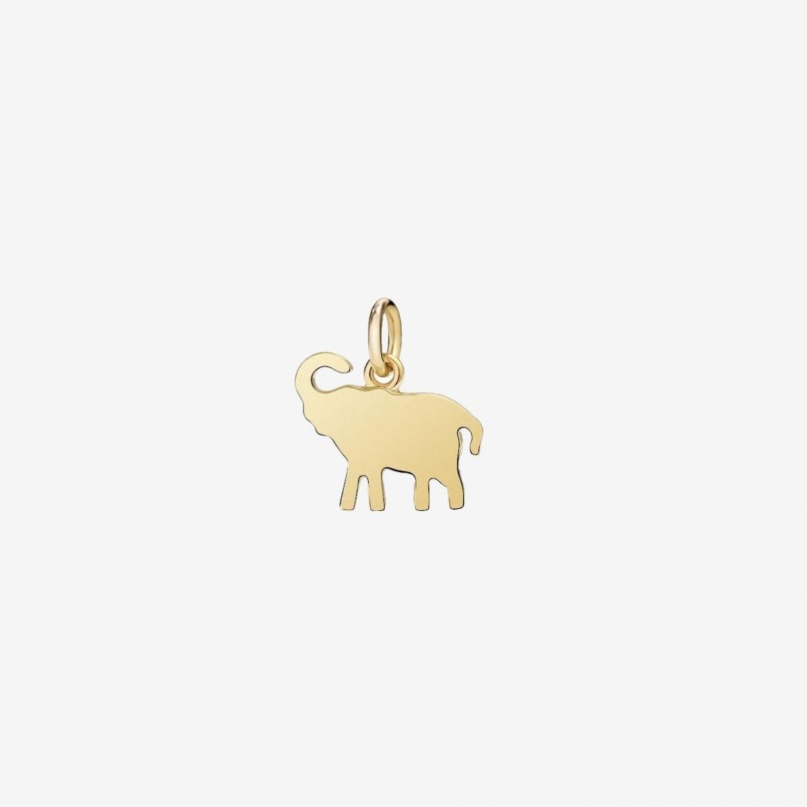 DoDo Charm ELEPHANT Yellow Gold - Orsini Jewellers