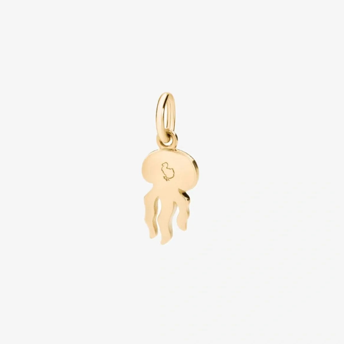 DoDo Charm JELLYFISH 18k Yellow Gold Diamonds and Red Spinels - Orsini Jewellers