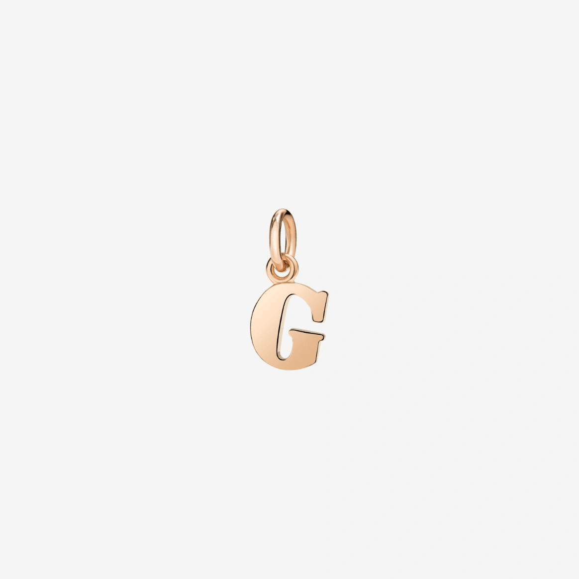 DoDo Charm Letter G Rose Gold - Orsini Jewellers