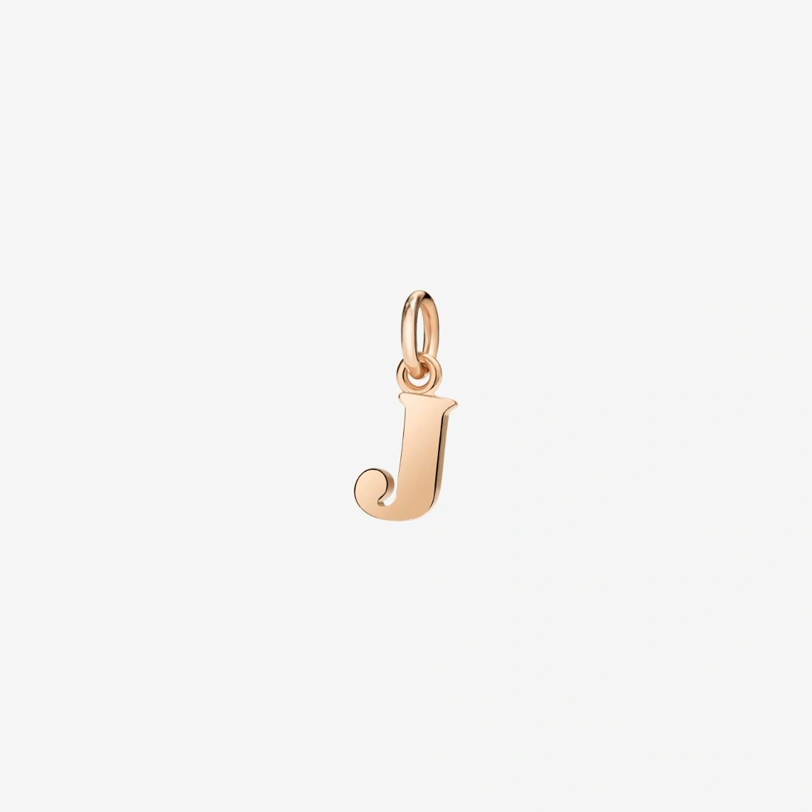 DoDo Charm Letter J Rose Gold - Orsini Jewellers