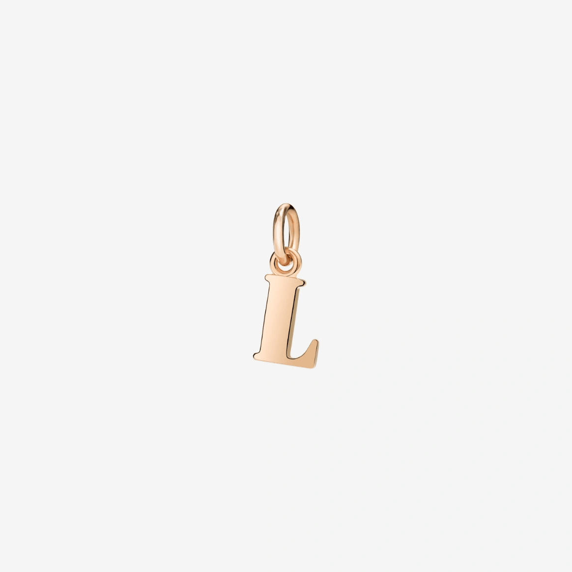 DoDo Charm LETTER L Rose Gold - Orsini Jewellers