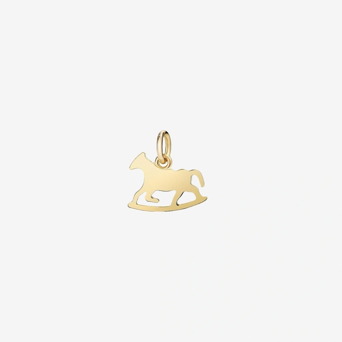 DoDo Charm ROCKING HORSE Yellow Gold - Orsini Jewellers