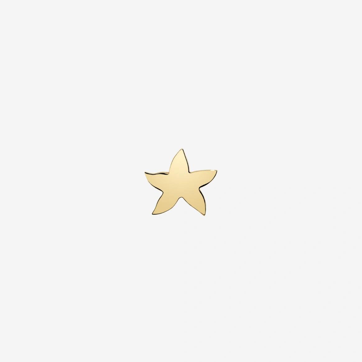 DoDo Earring STAR Yellow Gold - Orsini Jewellers