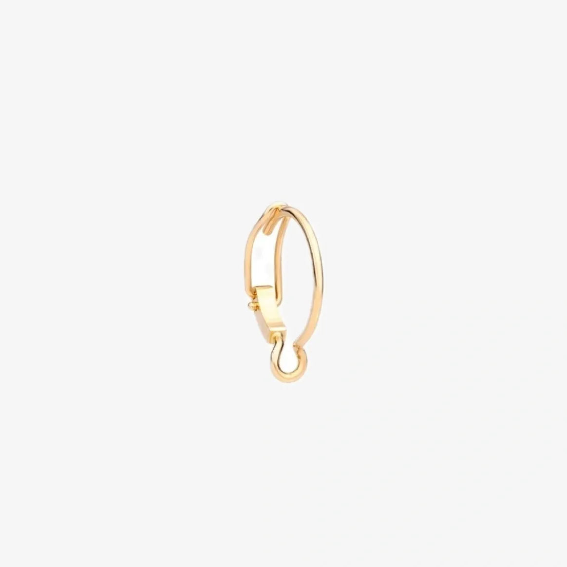 DoDo Essentials Hoop Earring Yellow Gold Small - Orsini Jewellers