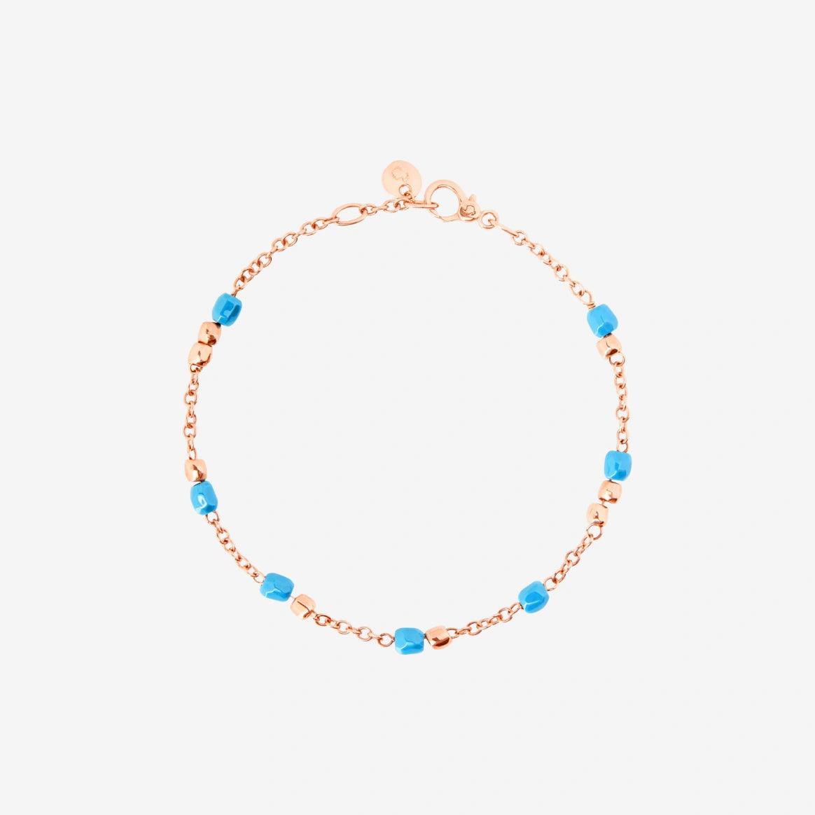 DoDo GRANELLI Rose Gold Turquoise Bracelet - Orsini Jewellers