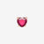 DoDo Heart Earring Rose Gold Stud with Synthetic Ruby - Orsini Jewellers