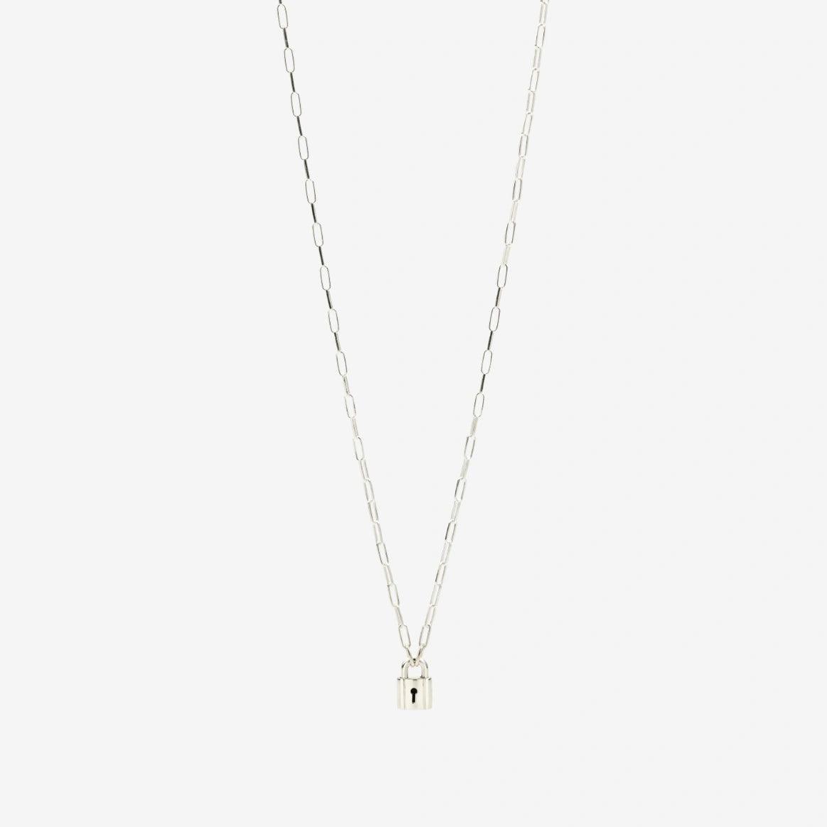 DoDo Necklace LOCK Silver - Orsini Jewellers