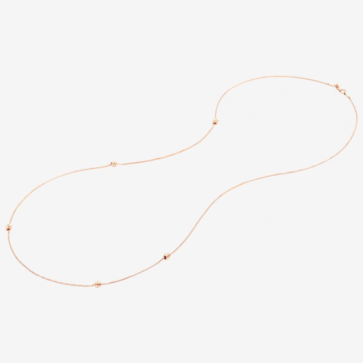 DoDo Necklace NODO Rose Gold 80cm - Orsini Jewellers