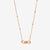 DoDo Necklace NODO Rose Gold with Mini Pendant - Orsini Jewellers